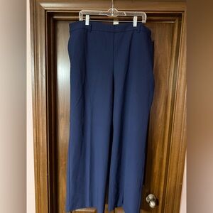 Ann Taylor Women's Deep Blue Trousers
